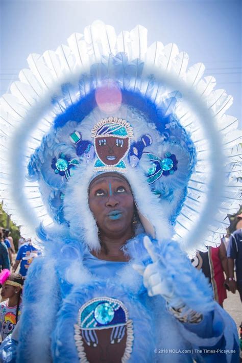 See Mardi Gras Indians Come Out For Super Sunday In New Orleans Mardi