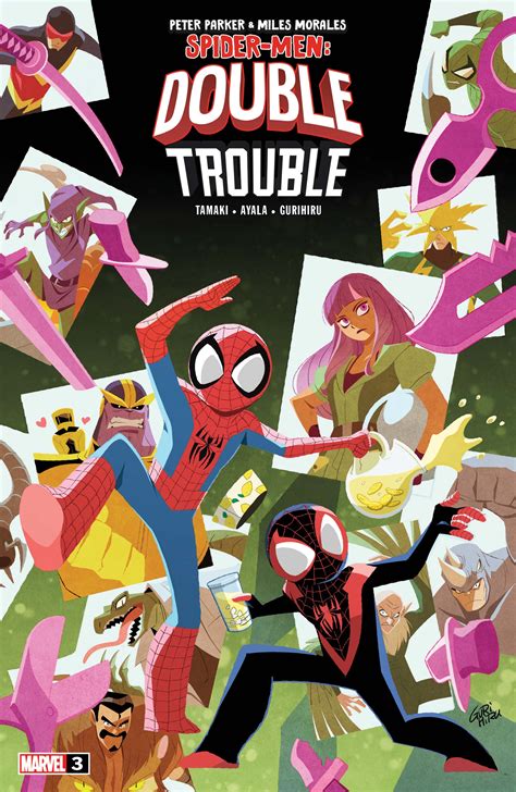 Peter Parker Miles Morales Spider Men Double Trouble Comic Issues Marvel