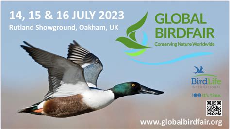 Dates Announced For Global Birdfair 2023 Birdguides