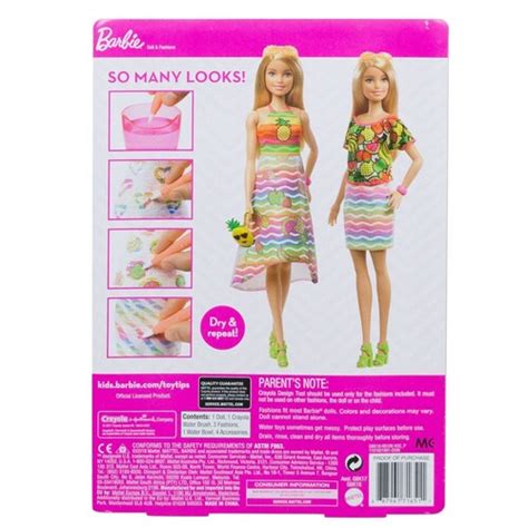 Barbie Fashion Muñeca Crayola Sorpresa De Frutas
