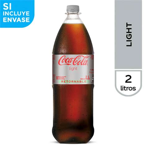 Bebida Starter Kit Coca Cola Light Retornable 2 Litros