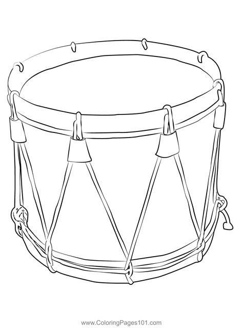 Snare Drum Coloring Page You Can Print Out This Drums Coloringpage
