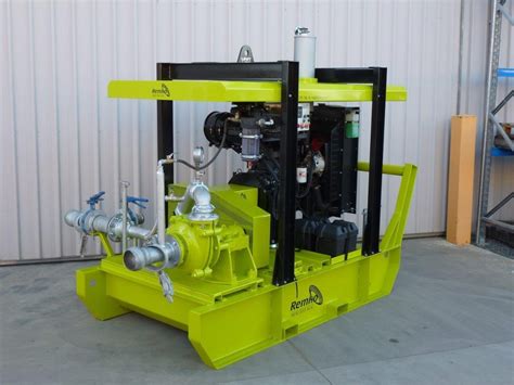 Remko Heavy Duty Diesel Driven Sandsludgeslurry Pump Package For Sale