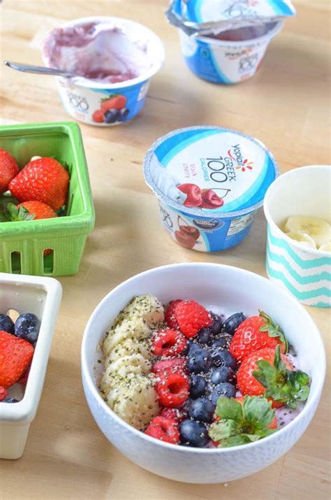 Mixed Berry Yogurt Breakfast Bowl Recipe Courtneys Sweets