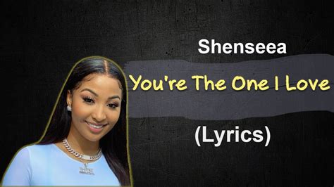 Shenseea Rvssian You Re The One I Love Lyrics YouTube