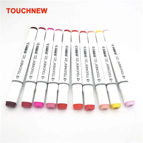 Touchnew Art Markers 10pcs Colors Artist Dual Headed Marker Set Manga