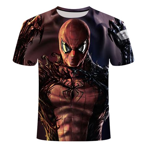 Biasanya baju seperti ini tidak memiliki kerah dan berlengan panjang. Kaos 3d Spiderman Baju Gambar 3 Dimensi Keren - Grosiran ...