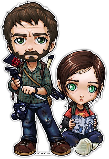 The Last Of Us Joel And Ellie By Ghostfire On Deviantart Joel And