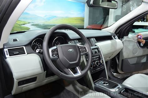 Land rover discovery sport vs. Land Rover Discovery Sport interior at the 2014 Paris ...