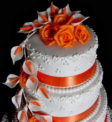 Sugarcraft By Soni Four Layer Wedding Cake Roses And Lilies