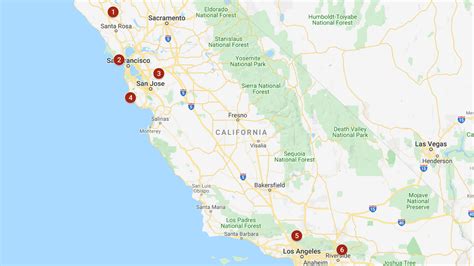 Wildfire In California Map Campus Map