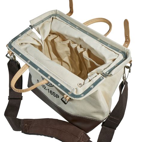 Klein 5102 18sp 18” Deluxe Canvas Tool Bag Hand Tool Outlet