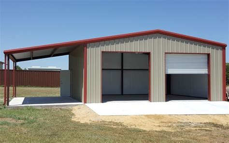 Backyard Garage And Storage — Southwest Steel Buildings