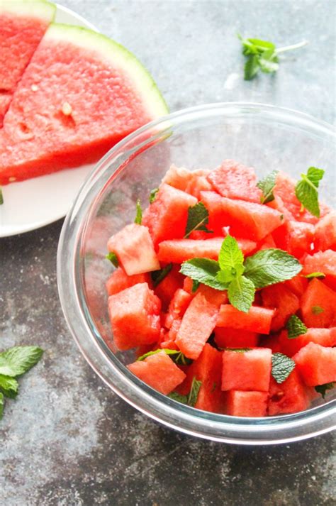 Easy 3 Ingredient Watermelon Salad At Home With Zan