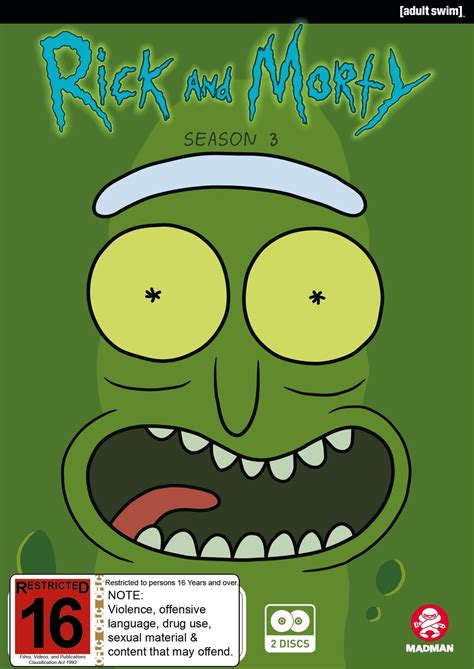 Rick And Morty Season 3 Dvd In Stock Buy Now At Mighty Ape Nz