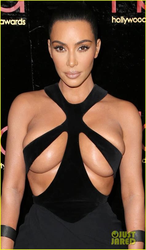 Kim Kardashian Wears Super Sexy Dress To Hollywood Beauty Awards 2019