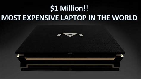 luvaglio 1 million most expensive laptop ever made in the world youtube