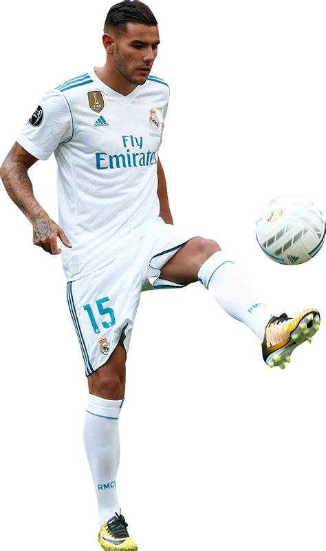 Theo Hernandez Real Madrid Football Render Footyrenders