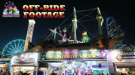 Playlands Castaway Cove Off Ride Footage Ocean City Amusement Park