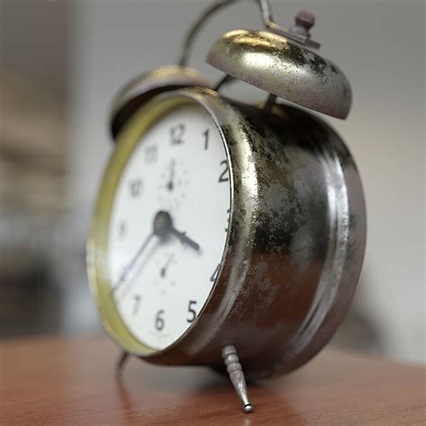 Old Alarm Clock Finished Projects Blender Artists Community