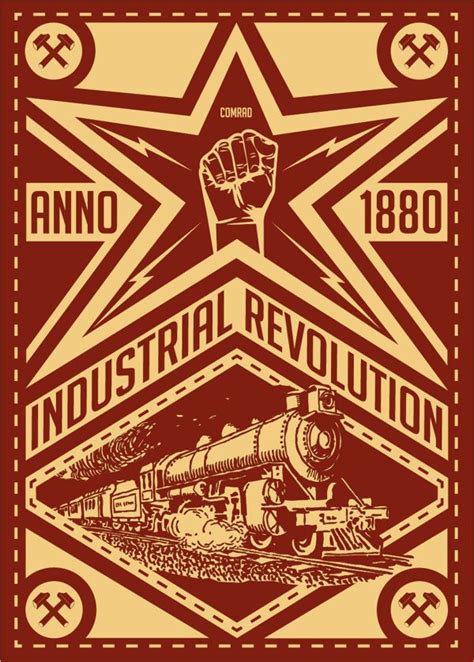 Classic Industrial Revolution Poster