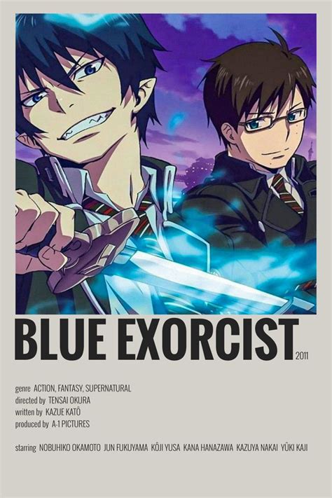 Blue Exorcist Movie Blue Exorcist Anime Blue Exorcist Characters