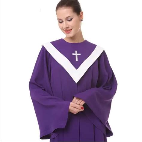 Autumn 2017 Christian Church Choir Dress Woman Clergy Robes Poetry Robe In Asia And Pacific