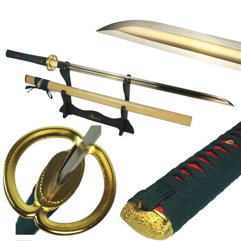 Buy Auxier Full Tang Katana Real Sharp Japanese Straight Blade Katana