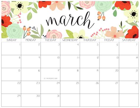 Monthly March Calendar 2020 Print Out Sheets Set Your Plan And Tasks With Best Ideas Monthly
