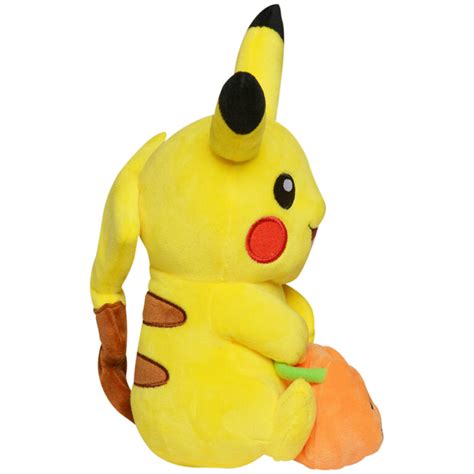 Pokémon 8 Inch Seasonal Plush Pikachu Pumpkin Bag Wicked Cool Toys