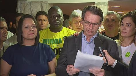 Far Right Populist Jair Bolsonaro Elected Brazilian President Channel
