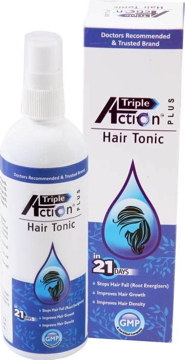 Triple Action Plus Hair Tonic Price In India Buy Triple Action Plus