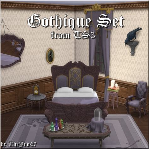 Mod The Sims Gothic Set From Ts3