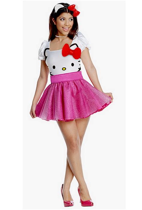 sexy hello kitty tutu dress adult costume 889962 ebay