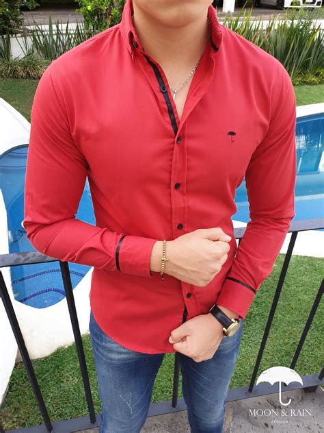 Introducir 62 Imagen Combinación De Camisa Roja Hombre