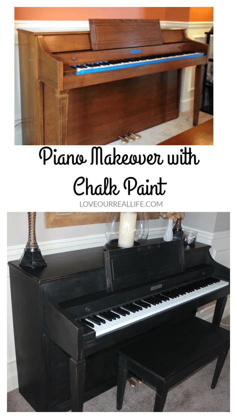 It's time for a cabinet makeover! Piano Makeover with Chalk Paint | Painted pianos, Chalk paint, Piano