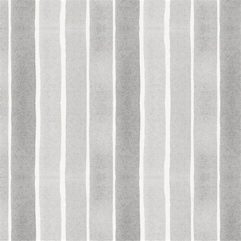 Gray Watercolor Stripe Fabric By The Yard Carousel Designs Fabric