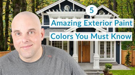 5 Amazing Exterior House Painting Color Ideas You Must Know Youtube