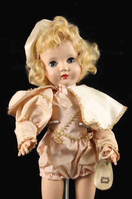 1957 Vintage Effanbee Prince Charming Honey Doll Hard Plastic 14 Glass Slipper 250 00 Picclick