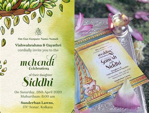 €marriages are down toward heaven€ this sentence holds good even the time being. Latest Haldi Invitation Cards | Haldi Ceremony Quotes ...