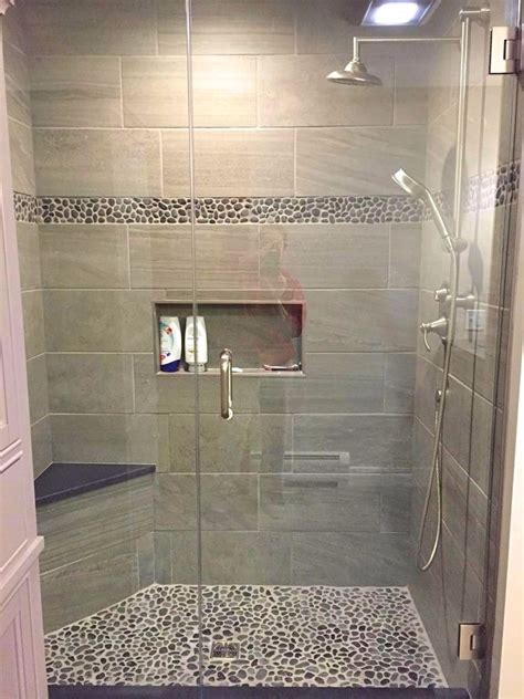 Shower Niche Ideas Transitional Bathroom Houston By Tell