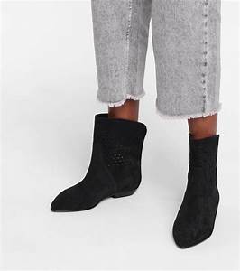  Marant Sprati Perforated Leather Ankle Boots Mytheresa