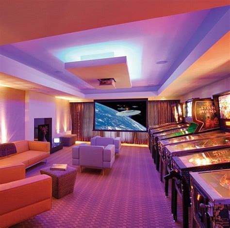 Cool Arcade Room Want Arcade Room Arcade Game Room Home Game Room