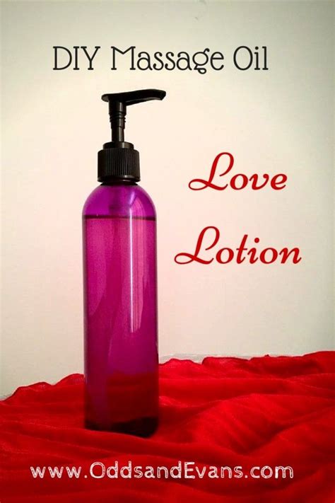 Love Lotion Diy Massage Oil Odds And Evans Essential Oils For
