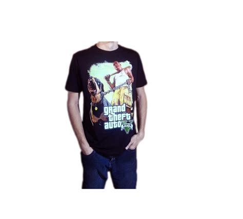 Camiseta Basica Gta 5 Grand Theft Auto No Elo7 Cn Confecções A362e4