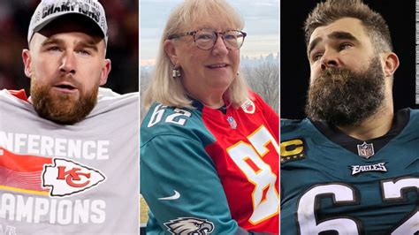 Donna Kelce Becomes First Mother To Have Two Sons Play Against Each