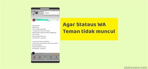 Selanjutnya, akan muncul kotak dialog konfirmasi, lalu tap allow. Agar Status Wa Orang Tidak Muncul - status wa galau