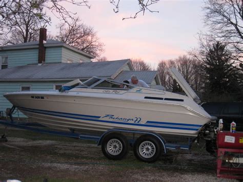 Hi this is my very rare searay pachanga 22 i only know of 3 in the uk including this one, powered by 454 mercruiser 7.4 ltr v8 very quick and will cruise at 50 knots or flat out 70mph plus, due to lack of. 1987 Sea Ray Pachanga powerboat for sale in Ohio