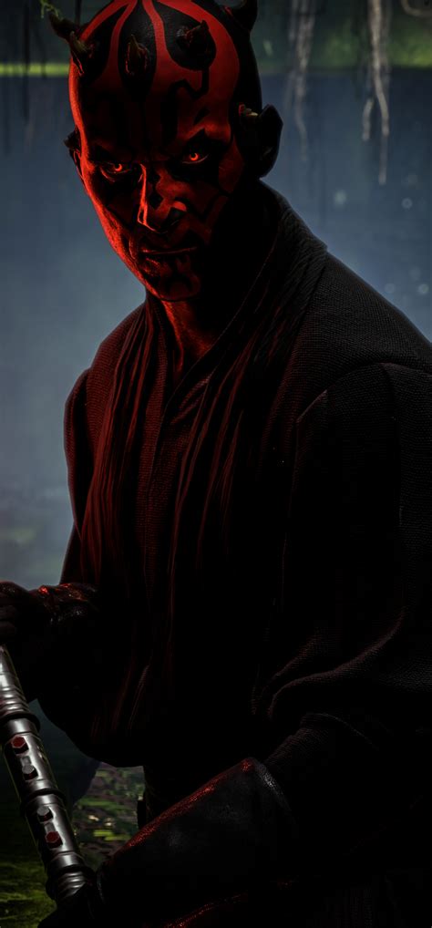 1242x2668 Darth Maul Star Wars Battlefront 2 4k Iphone Xs Max Hd 4k