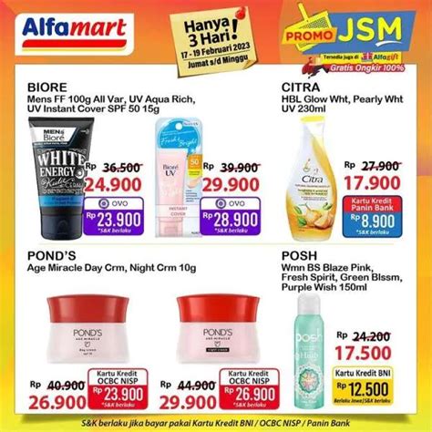 Katalog Promo Jsm Alfamart Hanya Hari Periode Februari